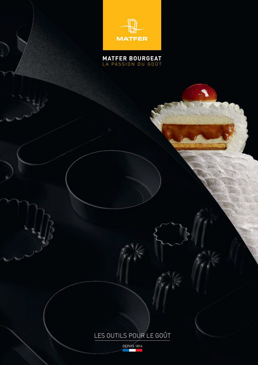 Cake droit Exopan - Longueur 20 cm Matfer Bourgeat 