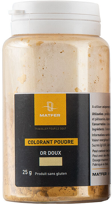 Colorant, poudre liposoluble pour chocolat - Matfer-Bourgeat