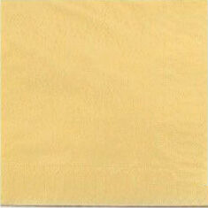carton de 1200 (24 paquets de 50) serviettes en papier ouate 2 plis, 33x33 cm, ivoire