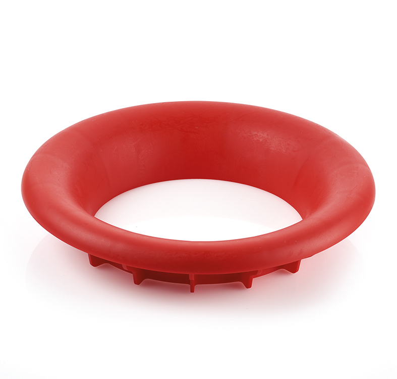 COLLERETTE COULEUR ROUGE