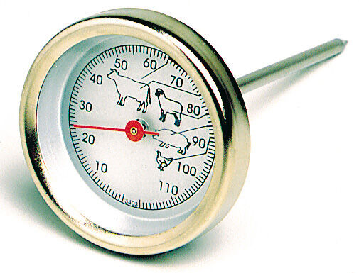 Thermometre de four M-600°/30 avec tuyau : www.portresdefoyer.eu
