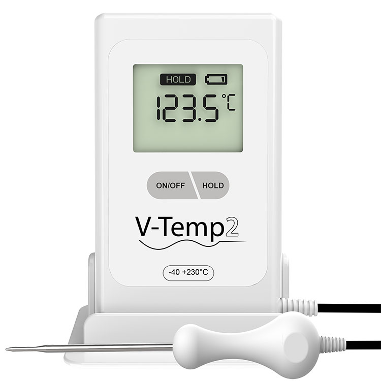 Spatule thermomètre digitale souple Elveo 38,5 cm