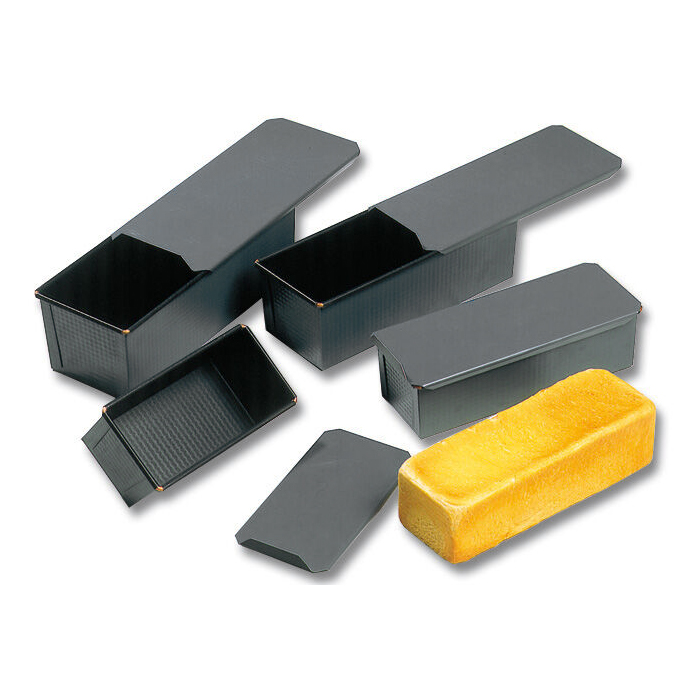 Moule à 8 mini bûches individuelles en silicone noir 8 x 4.5 cm