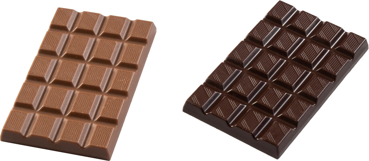 Moule à chocolat 5 mini-tablettes capsulo 275 mm x 135 mm - Matfer-Bourgeat