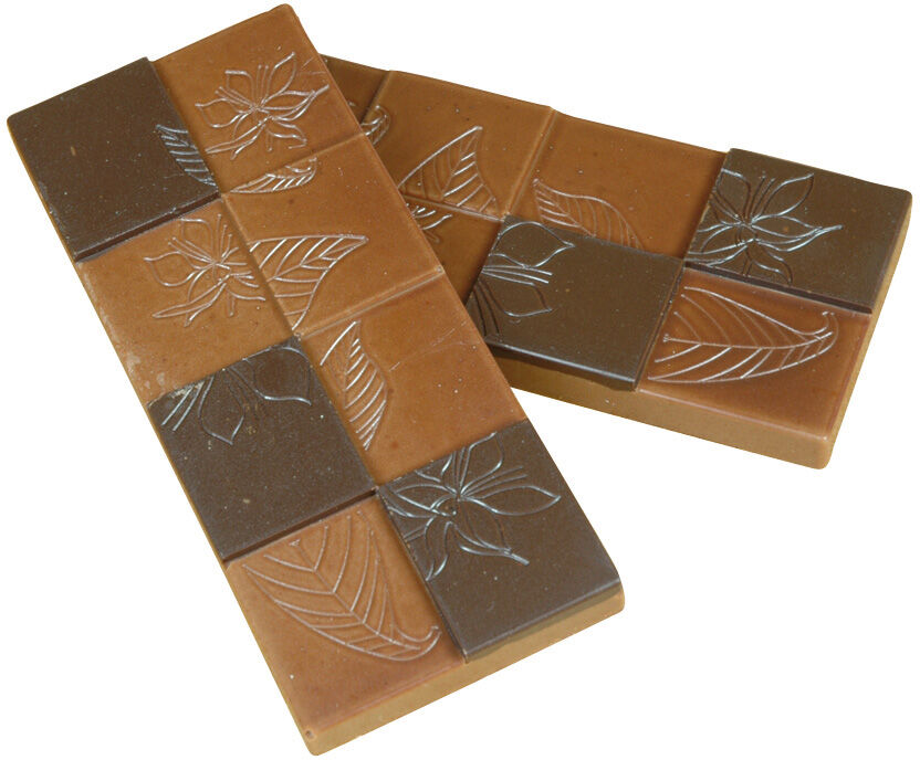 Moule chocolat polycarbonate 12 mini-tablettes CACAO - Matfer-Bourgeat